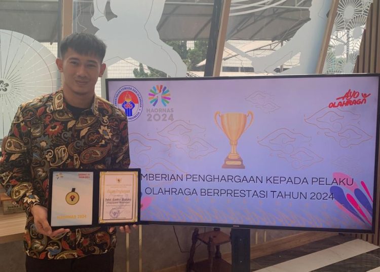 Iqabal Chandra Pratama, Pesilat Asal Kaltim Dapat Penghargaan dari Kemenpora RI