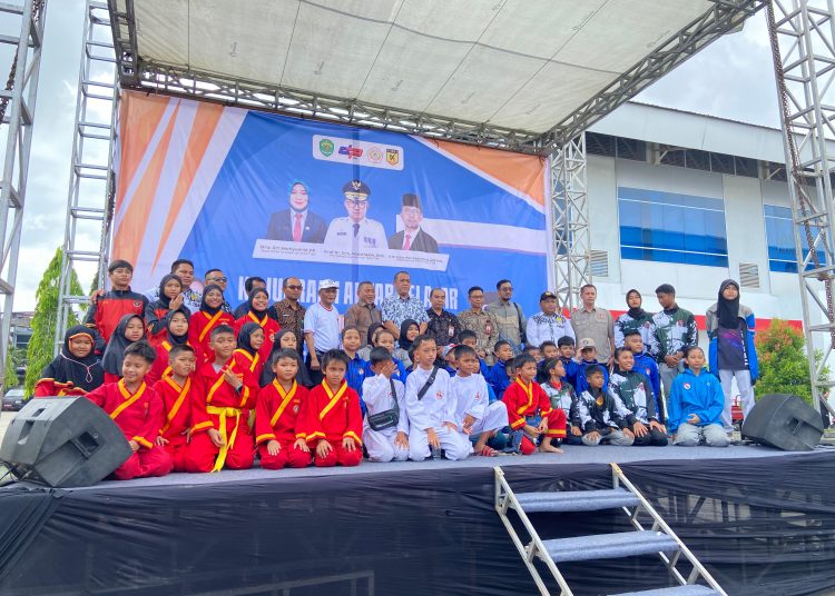 Regenerasi Atlet, Ribuan Pelajar Ikuti Kejuaraan Karate dan Pencak Silat Kaltim