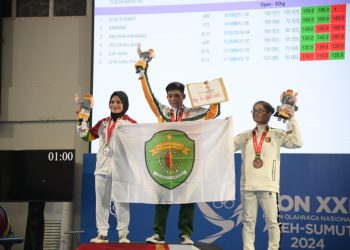 Widari Pecahkan Rekor Angkat Berat 505 Kg