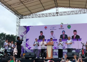 Ribuan Warga Meriahkan World Walking Day 2024 di Balikpapan