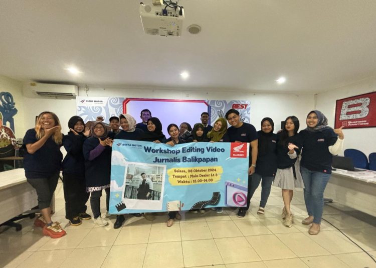 Astra Motor Kaltim 1 Ajak Jurnalis Balikpapan Kuasai Editing Video