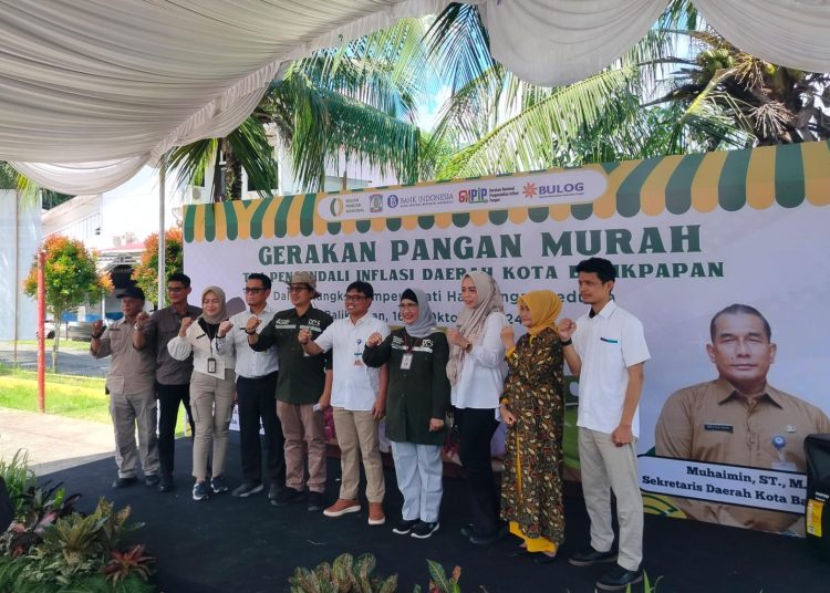 Gerakan Pangan Murah DP3 Balikpapan Bantu Warga Margomulyo