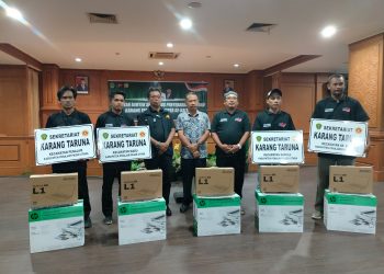 Dispora Kaltim Latih Karang Taruna PPU dan Serahkan Bantuan Digital