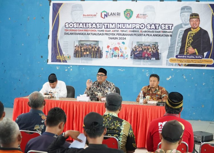 Sosialisasi Humpro Sat Set, Optimalisasi Kehumasan di PPU
