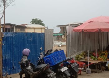 Revitalisasi Blok C Pasar Klandasan Balikpapan Capai 50 Persen