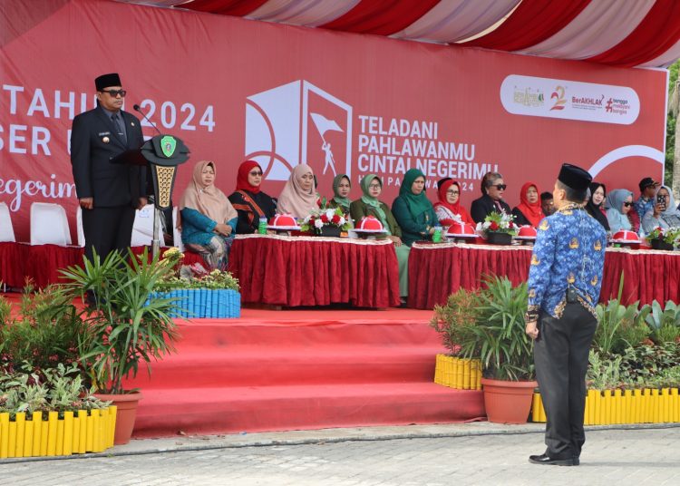 Pemkab PPU Peringati Hari Pahlawan 2024, Pj Bupati: Teladani Pahlawan, Cintai Negeri