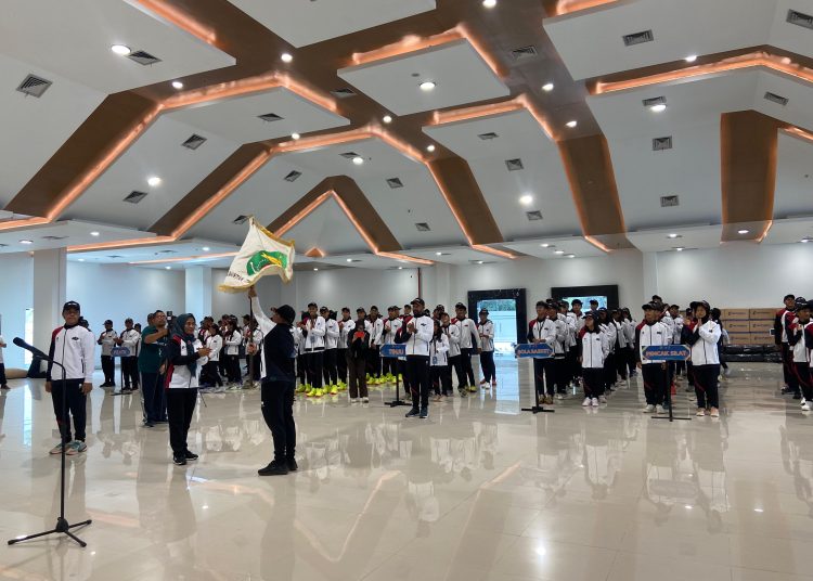 Dispora Kaltim Lepas Kontingen di Pra POPNAS 2024 Kendari