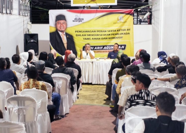 Anggota DPRD Kota Balikpapan, Andi Arif Agung, menyerukan kepada para Ketua RT untuk lebih proaktif dalam menjaga ketertiban di wilayahnya menjelang Pemilukada.