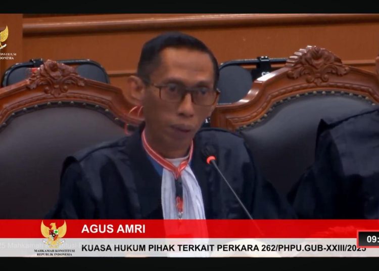 Rudy-Seno Menang Sah, Agus Amri Bantah Klaim Isran-Hadi di MK