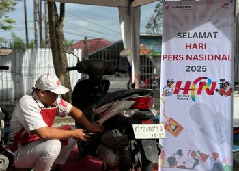 Special HPN 2025 ! Astra Motor Kaltim 1 Beri Servis Gratis dan Diskon Motor untuk Jurnalis