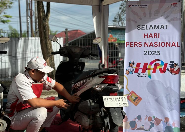 Special HPN 2025 ! Astra Motor Kaltim 1 Beri Servis Gratis dan Diskon Motor untuk Jurnalis