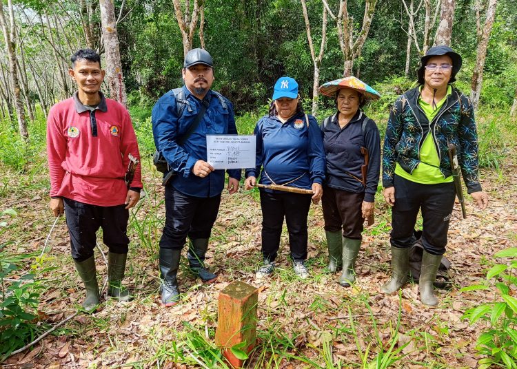 Pembangunan Berkelanjutan, PLN UIP KLT Laksanakan Inventarisasi SUTT 150 kV Melak – Kota Bangun