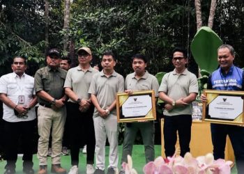 Taman Orchidarium di Kebun Raya Balikpapan Diresmikan