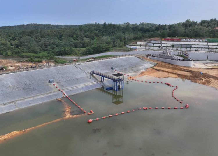 Menjaga Ketersediaan Air, Bendungan Marangkayu Siap Suplai 450 Liter per Detik