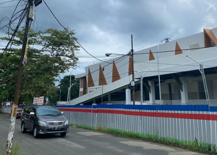 Pasar Tangga Arung Masuki Tahap Akhir Pembangunan