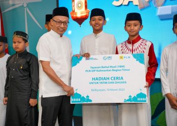 PLN UIP KLT Gelar Rapat Kinerja dan Santuni Anak Yatim di Ramadan 2025