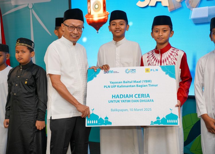 PLN UIP KLT Gelar Rapat Kinerja dan Santuni Anak Yatim di Ramadan 2025