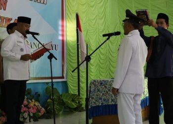 Pj Kades Makarti Aris Bintoro Resmi Dilantik