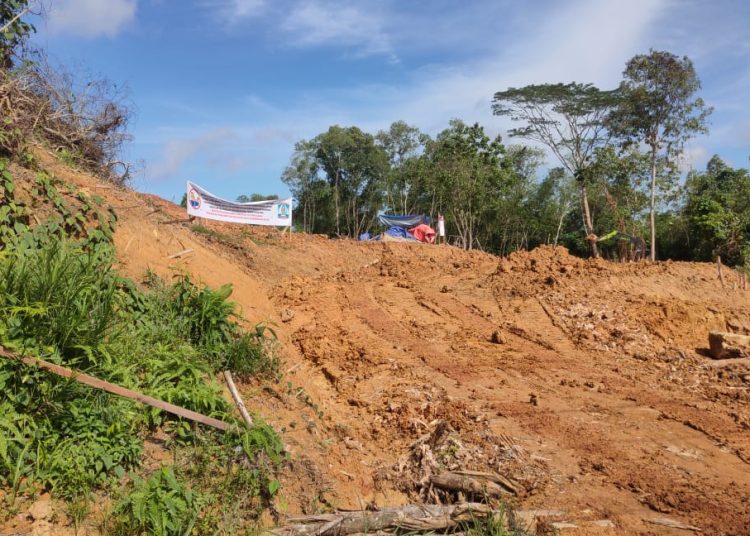 Belum Kantongi Izin, Satpol PP Hentikan Pengupasan Lahan di Manggar