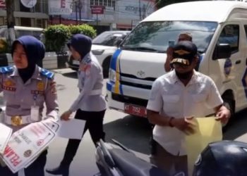 Jukir Liar Ditertibkan, Satu Jukir Resmi Kena SP1