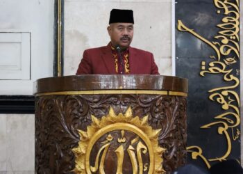 Akhir Masa Jabatan, Edi Damansyah Berpamitan di Hadapan Ribuan Jemaah
