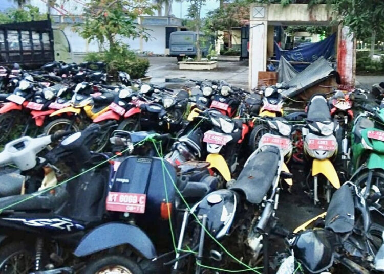 BPKAD Kukar Lakukan Penertiban Kendaraan Dinas Milik Pejabat Pensiunan