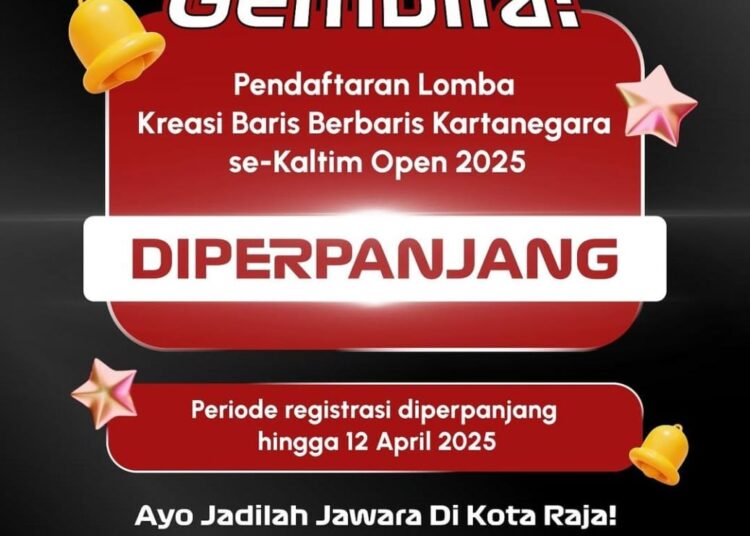 Dispora Kukar Beri Kesempatan Lagi ! LKBB 2025 Buka Hingga 12 April
