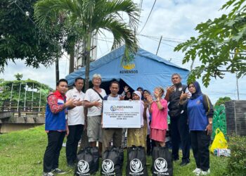 Tanggap Bencana, KPI Balikpapan Salurkan Bantuan untuk 25 Korban Kebakaran