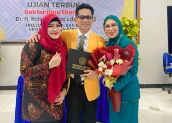 Rahmad Mas’ud Resmi Sandang Gelar Doktor: Ilmu Harus Diamalkan, Bukan Sekadar Gelar