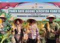 Panen Raya Jagung di Balikpapan, Sinergi Lintas Sektor Dukung Ketahanan Pangan