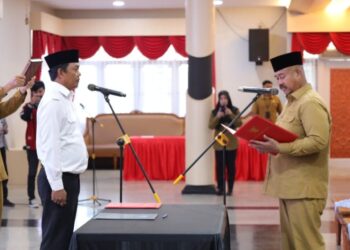 Transisi di Long Beleh Modang, Bartolomeus Resmi Jabat Pj Kades