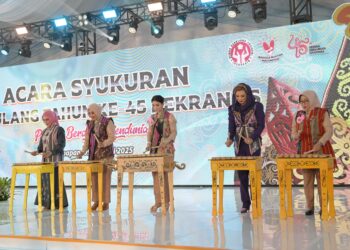 Pesan Selvi Gibran di Pembukaan HUT Dekranas ke-45 : Dari Balikpapan untuk Nusantara, Perajin Bangkit, UMKM Mendunia