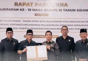Seluruh Fraksi Sepakati Ranperda APBD 2024 Balikpapan