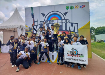Black Bee Archery Club Juara Umum Kejuaraan Panahan Piala Gubernur Kaltim 2025