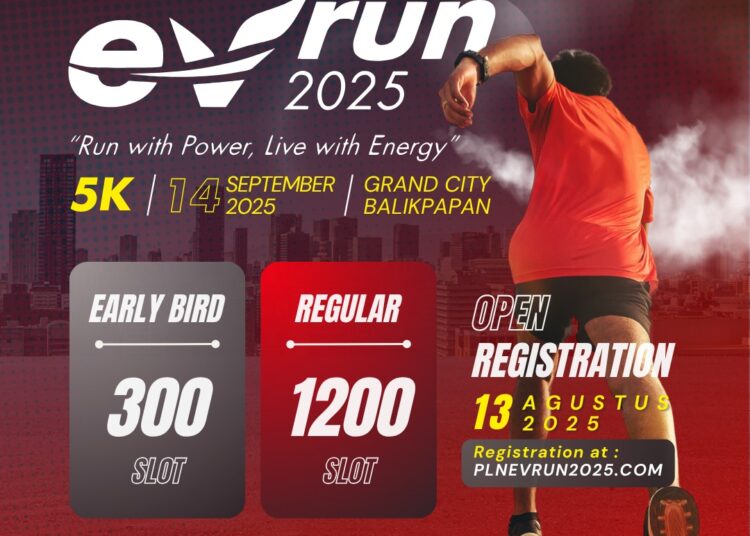 PLN EV Run 2025 Siap Gebrak Balikpapan, Semua Slot Early Bird Ludes Dalam 2 Jam!