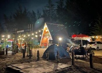 Pantai Manggar Bertransformasi, Kini Hadir dengan Amphitheater dan Camping Ground Modern