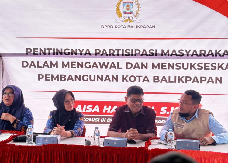 Gelar Dialog Bersama Warga Sepinggan Raya, Laisa Hamisa Bahas Air Bersih hingga Sampah Pesisir Pantai 