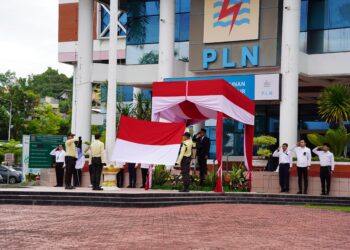 Gelegar Semangat Hari Pahlawan! PLN UIP KLT Lanjutkan Perjuangan dengan Membangun Terang di Kalimantan