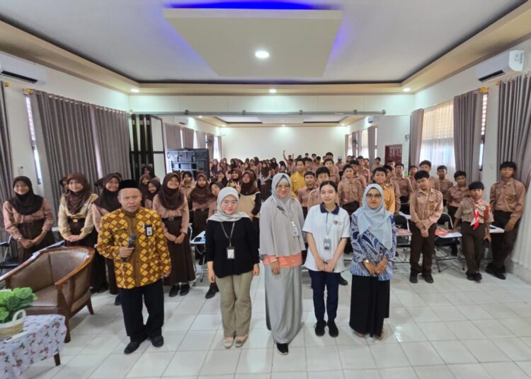 Waspada Sindrom Metabolik, Puskesmas Sepinggan Edukasi Pelajar di SMPN 18