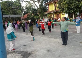 SP2G, Ikon Senam Puskesmas Gunung Bahagia untuk Cegah Penyakit Kronis