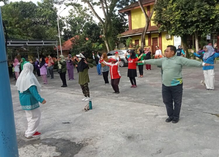 SP2G, Ikon Senam Puskesmas Gunung Bahagia untuk Cegah Penyakit Kronis