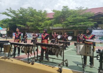 Sekolah Jadi Wadah Pengembangan Talenta, Konser Pamit Gita Bahana Perlihatkan Potensi Pelajar Balikpapan
