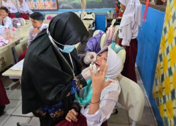 Pemeriksaan Gigi di Sekolah, Puskesmas Sepinggan Perkuat Intervensi Kesehatan Mulut Anak
