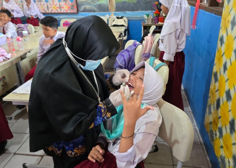 Pemeriksaan Gigi di Sekolah, Puskesmas Sepinggan Perkuat Intervensi Kesehatan Mulut Anak