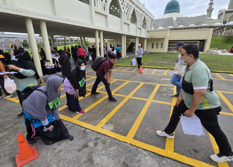 Pastikan Fisik Siap, 63 Calon Jemaah Haji dari Sepinggan Ikuti Tes Kebugaran