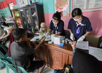 Skrining PTM Puskesmas Sepinggan, Temukan Mayoritas Lansia Alami Hipertensi Tanpa Gejala