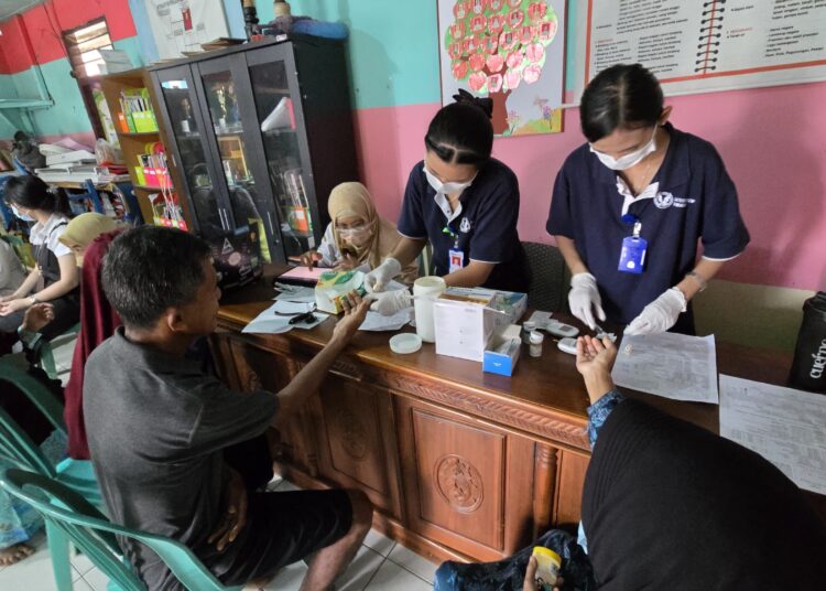 Skrining PTM Puskesmas Sepinggan, Temukan Mayoritas Lansia Alami Hipertensi Tanpa Gejala