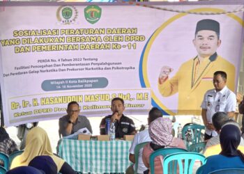 Sosper P4GN DPRD Kaltim Diserbu Warga, Edukasi Narkoba Makin Menguat