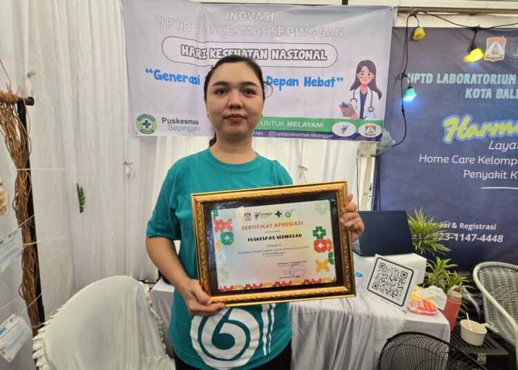 Program CKG Puskesmas Sepinggan Raih Juara 3