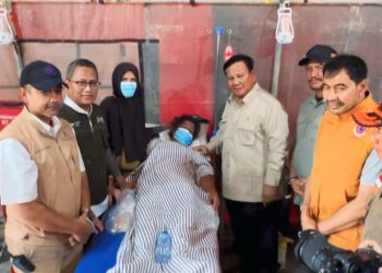 Posko Pegadaian Peduli Aceh Tamiang Dikunjungi Presiden Prabowo